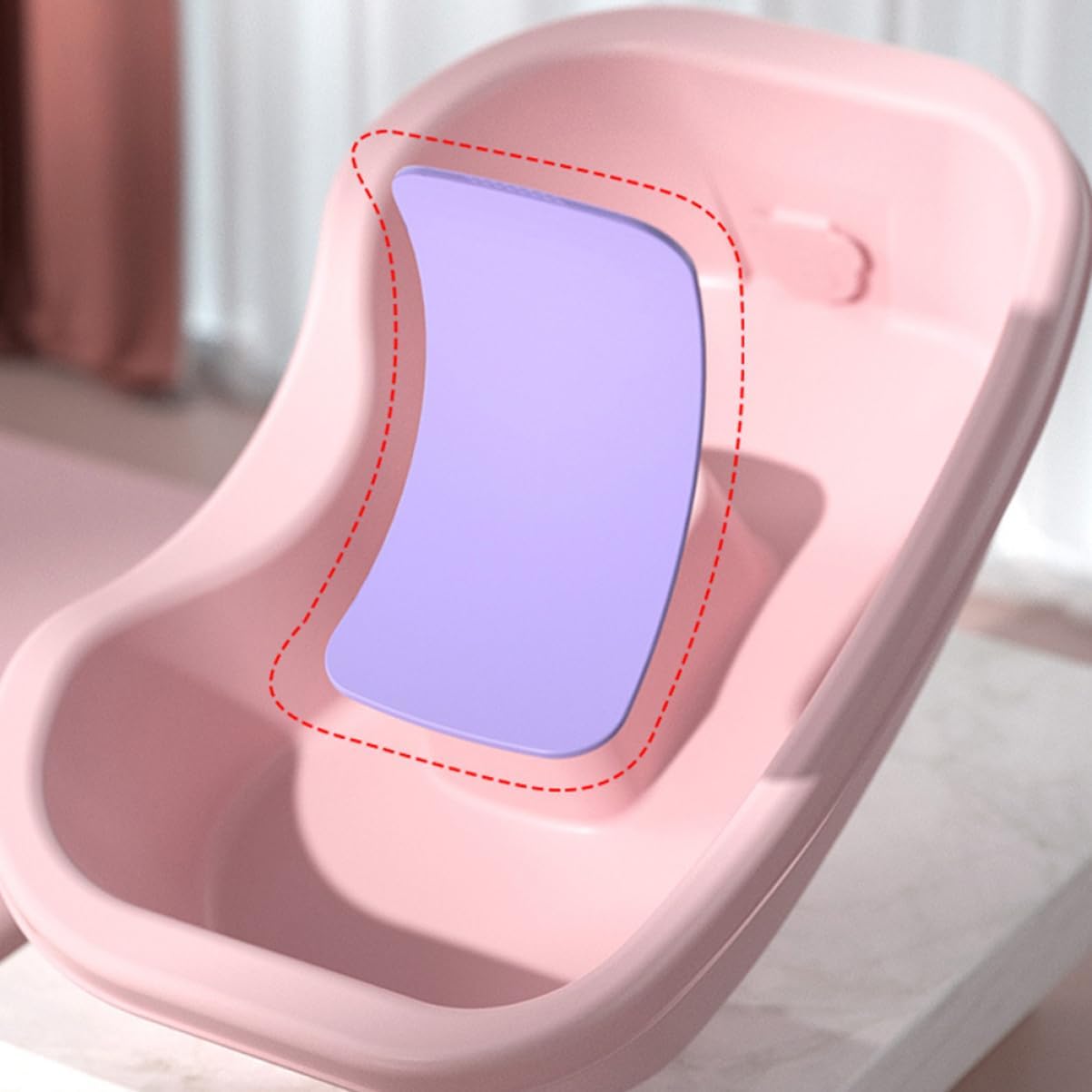 Wash Basin Sink Portable Hair Washing Tray Shampoo Bowl for Elderly Pregnant Children