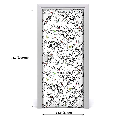 Renueve puertas deterioradas con vinilo autoadhesivo impermeable DIY 4