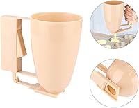 Vista 5 de Dispensador de masa para panqueques, dispensador de panqueques de plástico para cupcakes, para hornear, postres, dispensador de panqueques