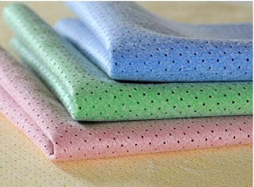 Mikrofaser Mikroleder 4 Stück Set, die optimale Fahrzeugpflege 40 x 35 cm, Bunt