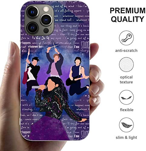 Compatible With Iphone 13/14 Case Music Julie The Stand Tall And Phantoms Silicone Rubber Protective Print Transparent Tpu Phone Case Cover #TOP2