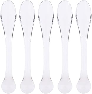 Lotion Spatula 50 Pcs Plastic Cosmetic Spatul...