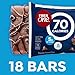 Fiber One 70 Calorie Brownies, Chocolate Fudge Snack Bars, Mega Pack, 18 Ct, 16 oz