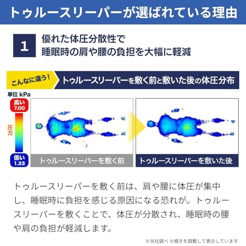 【WOWセット】【公式】トゥルースリーパー プレミアケア シングル 【お尻ラクラク座布団＋3年交換保証付き】 正規品 低反発 マットレス 厚さ5cm 日本製 寝具 マット オーバーレイ トッパー 抗菌 防カビ 防ダニ 中田久美さんご愛用 Shop Japan(ショップジャパン) True Sleeper FKCSW01S [2]