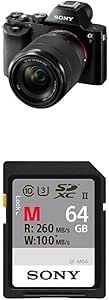 Sony a7 Full-Frame Mirrorless Digital Camera with 28-70mm Lens and 64GB memory card