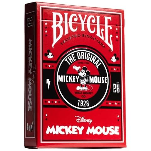 Bicycle Classic Mickey Disney Playing Cards Deck Cover