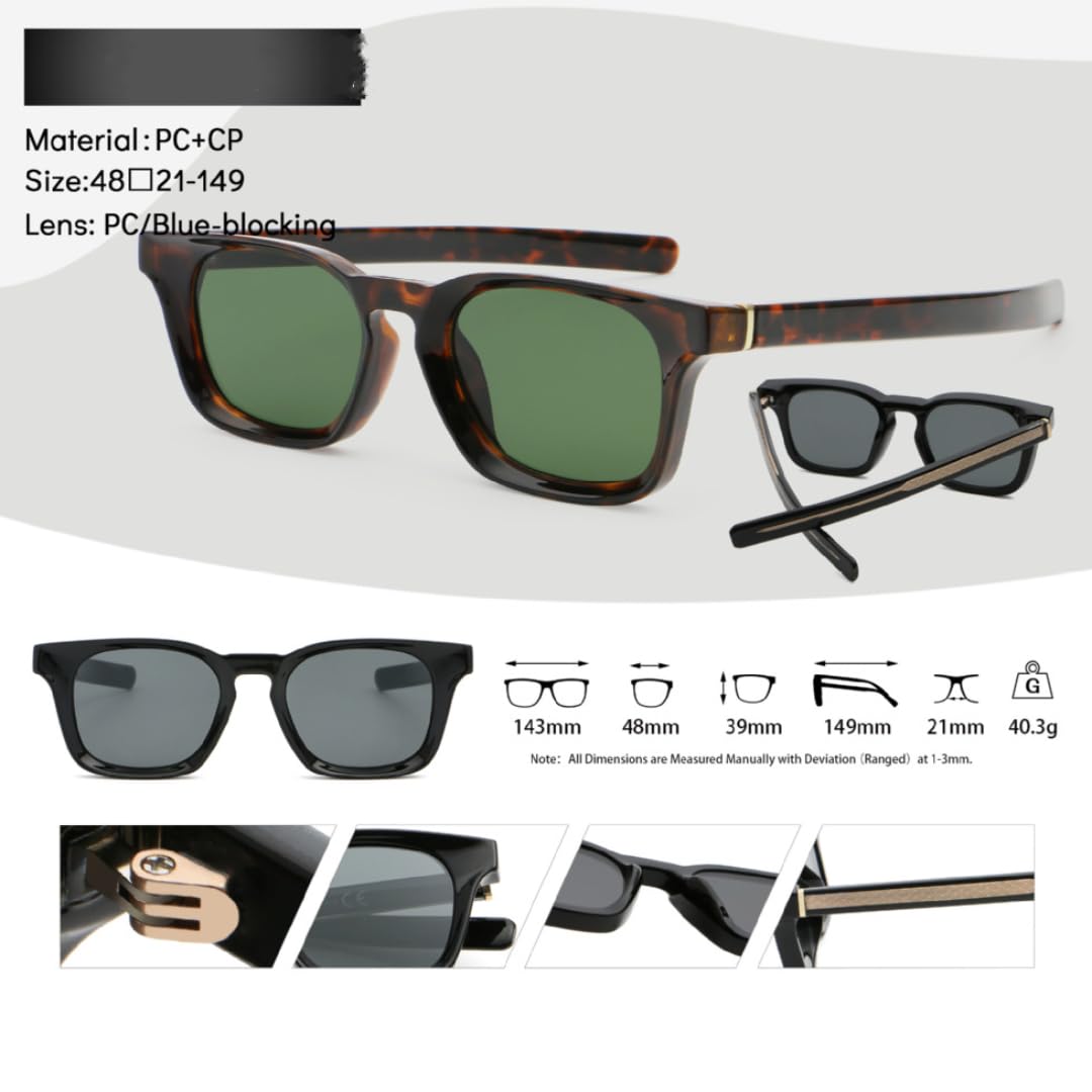 Lunettes de soleil vintage de luxe pour la conduite en plein air, style punk
