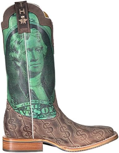 Tin Haul Shoes Men's Duece Western Boot, Brown, 8.5 Wide | Image 5