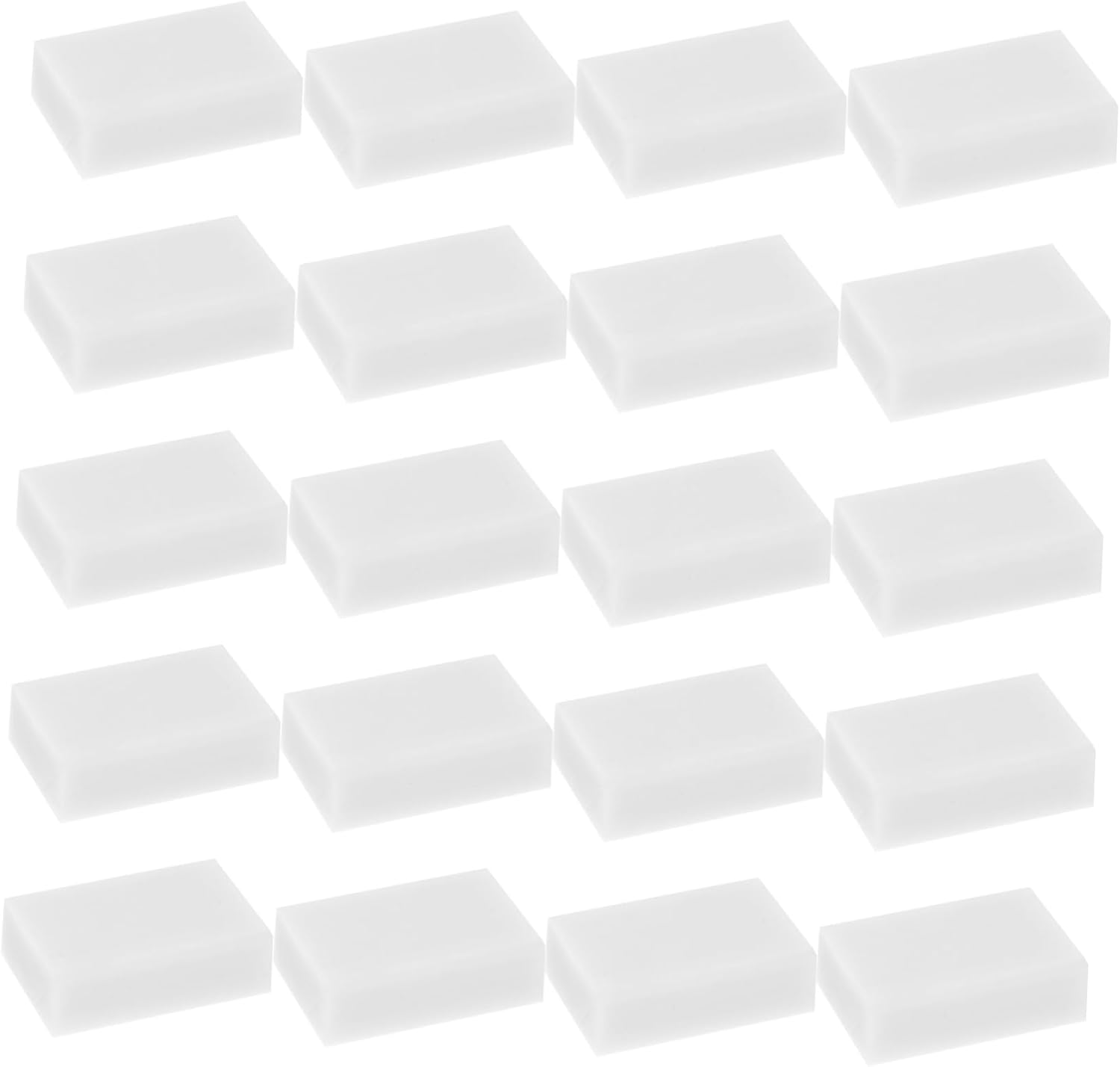 HOMSFOU 120pcs Drawing Art Eraser Pencil Drawing Eraser for Artists Students Stationery