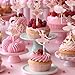 Humyoun 36 Ballerina Cupcake Kit Colorful Ballet Tutu Dancer Girls Cupcake Toppers Ballet Slipper Picks Dancing Cake Dessert Muffin Toppers for Wedding Baby Shower Birthday Party