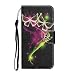 Produktbild Miagon für Samsung Galaxy S20 FE Hülle,Bunt Muster Handytasche Flip Case PU Leder Cover Magnet Schutzhülle Ständer mit Kartenfach Magnetisch,Schmetterling Liebhaber