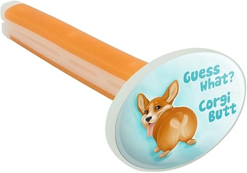 Miniatura 1 de Corgi Butt Funny Joke - Ambientador de coche Clip de ventilación - Aroma a flor de cítricos