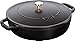 Price comparison product image STAUB Cast Iron Sauté Pan, Chistera Lid, Round, 28 cm, 3.7 L, Black