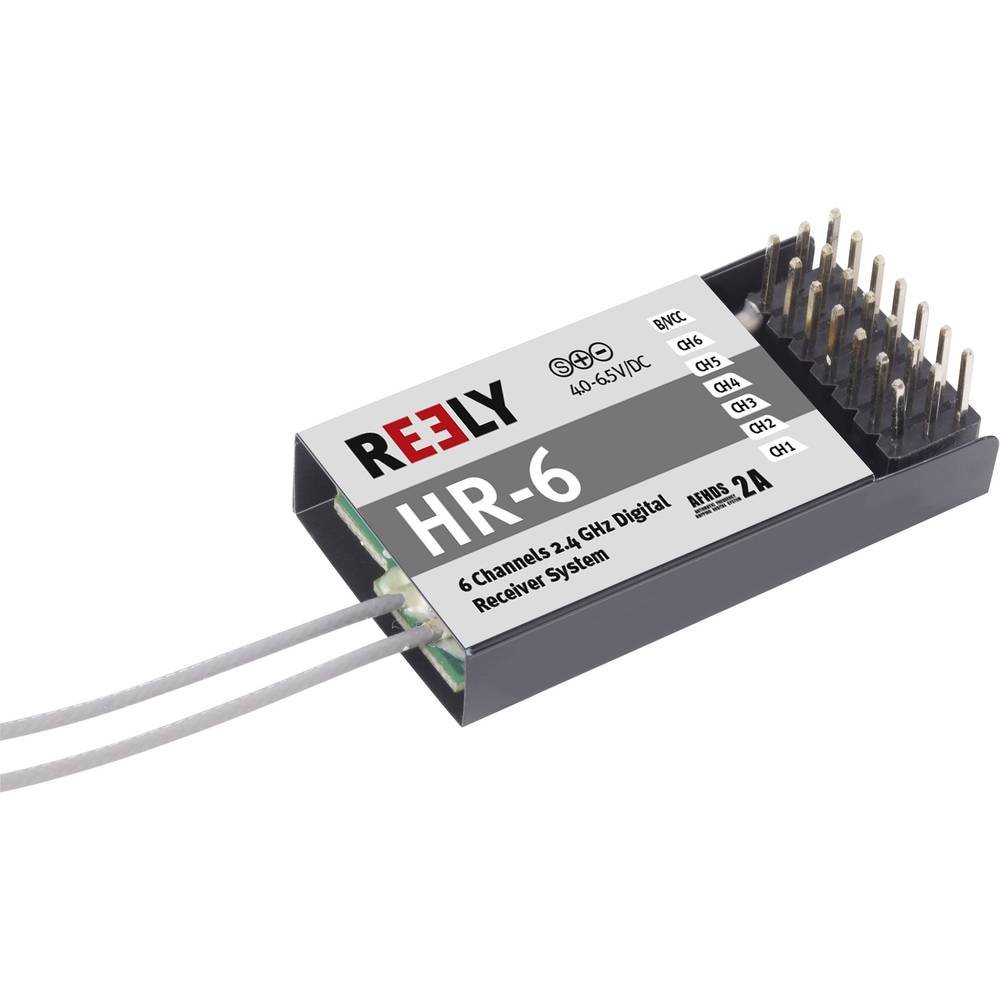 Reely HT-6 Hand-Fernsteuerung 2,4 GHz Anzahl Kanäle: 6 inkl. Empfänger