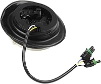 Vista 5 de ECCPP Espejo convexo de montaje en capó compatible con 2008-2016 para Kenworth T660 T600 T370 T270 T800 con un motor de espejo de campana