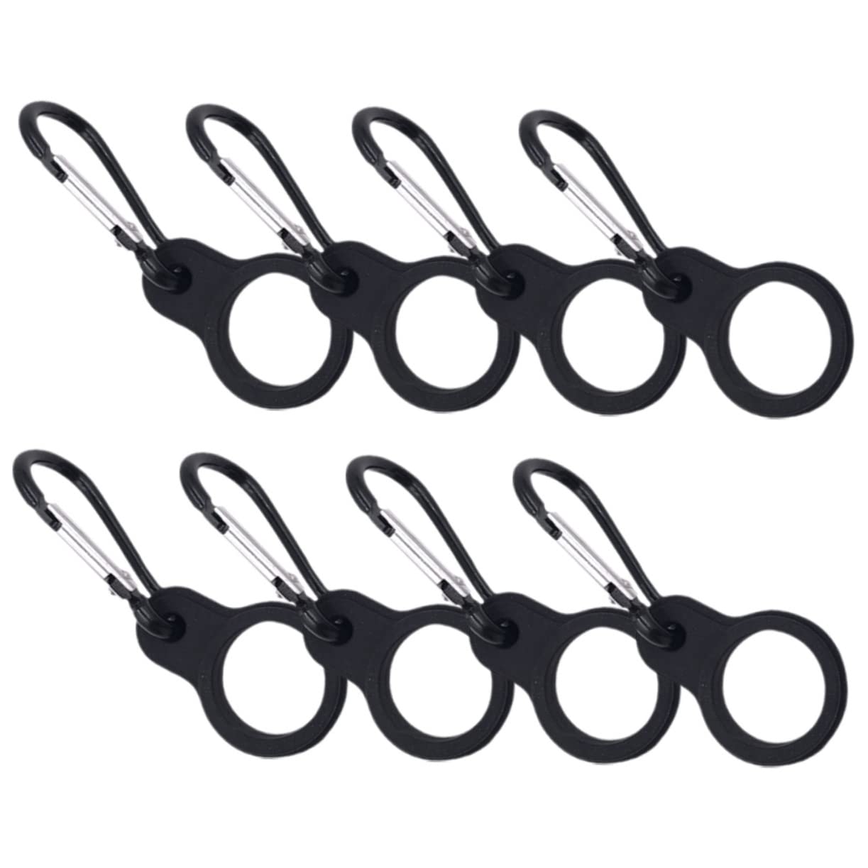 Toddmomy 40stücke Wasserflaschen-Haken Für Outdoor-aktivitäten Elastische Flaschenhalterung Für Radfahren Wandern Und Sport Langlebige Und Geruchsneutrale Befestigungssysteme