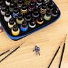 Hartem - Paint Case for Miniatures and Acrylics | Portable Paint Holder and Model Paint Storage Case with Foam for 30 Bottles, Alcohol Ink Storage and Paint Carrying Organizer #5