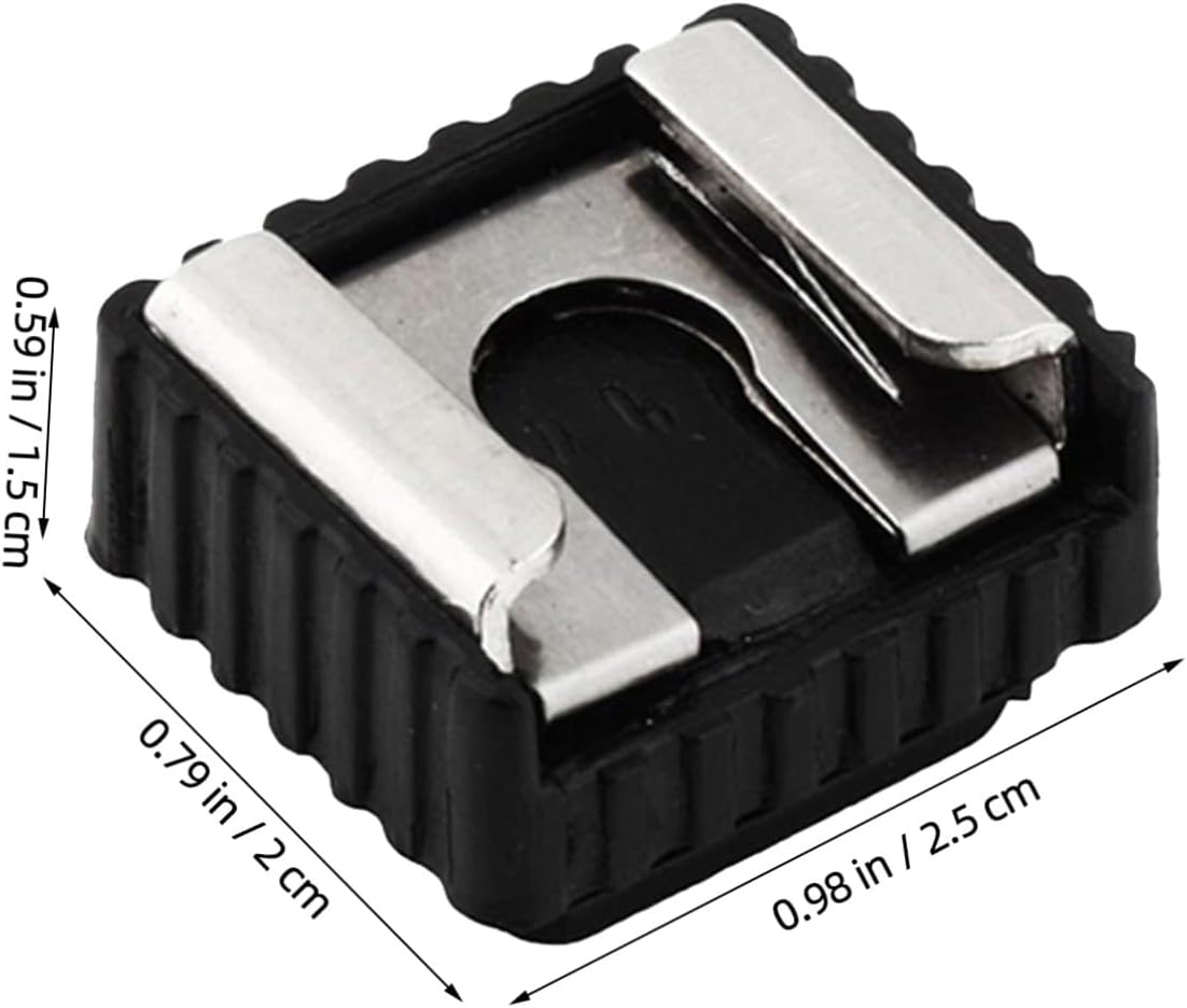 4pcs Lamp Holder Flash Adapter Socket Fittings for Camera Hot Shoe Professional Design Rustproof Material