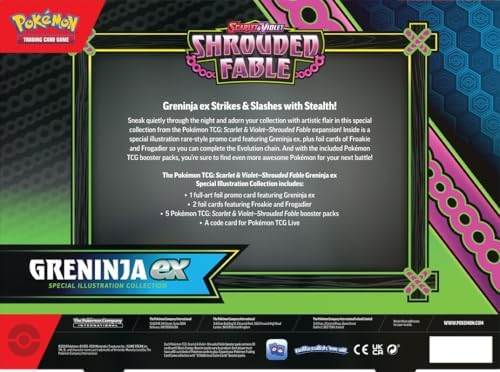 Pokemon TCG: SV6.5 Shrouded Fable Special Collection - Greninja EX image 4
