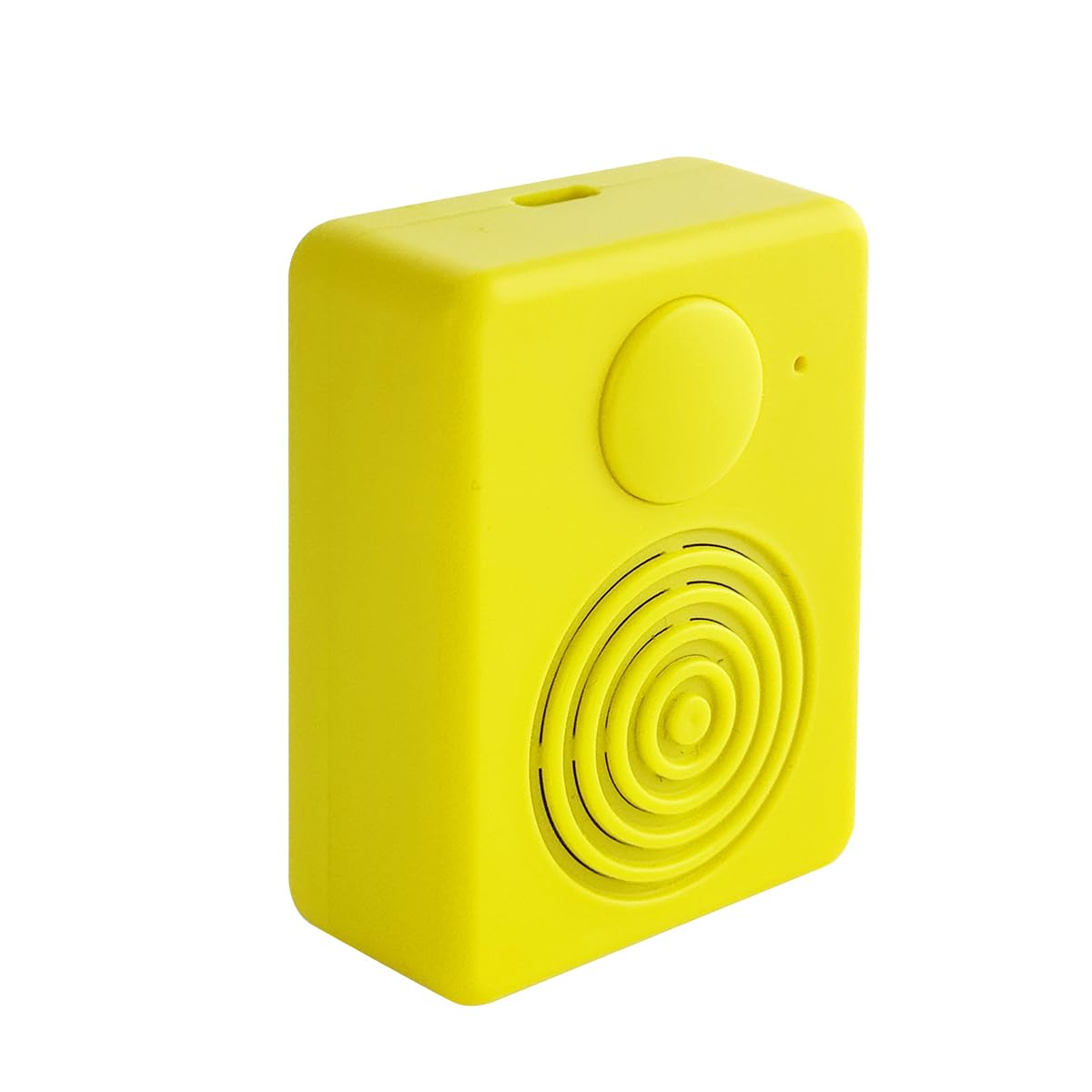 16 MB Diktiergerät mit Lautsprecher, unterstützt Bluetooth und Mikrofonaufnahmen,16 Minuten einfache Sprachaufzeichnung für personalisierte Begrüßungen, DIY-Projekte, Bastelarbeiten usw.Gelb