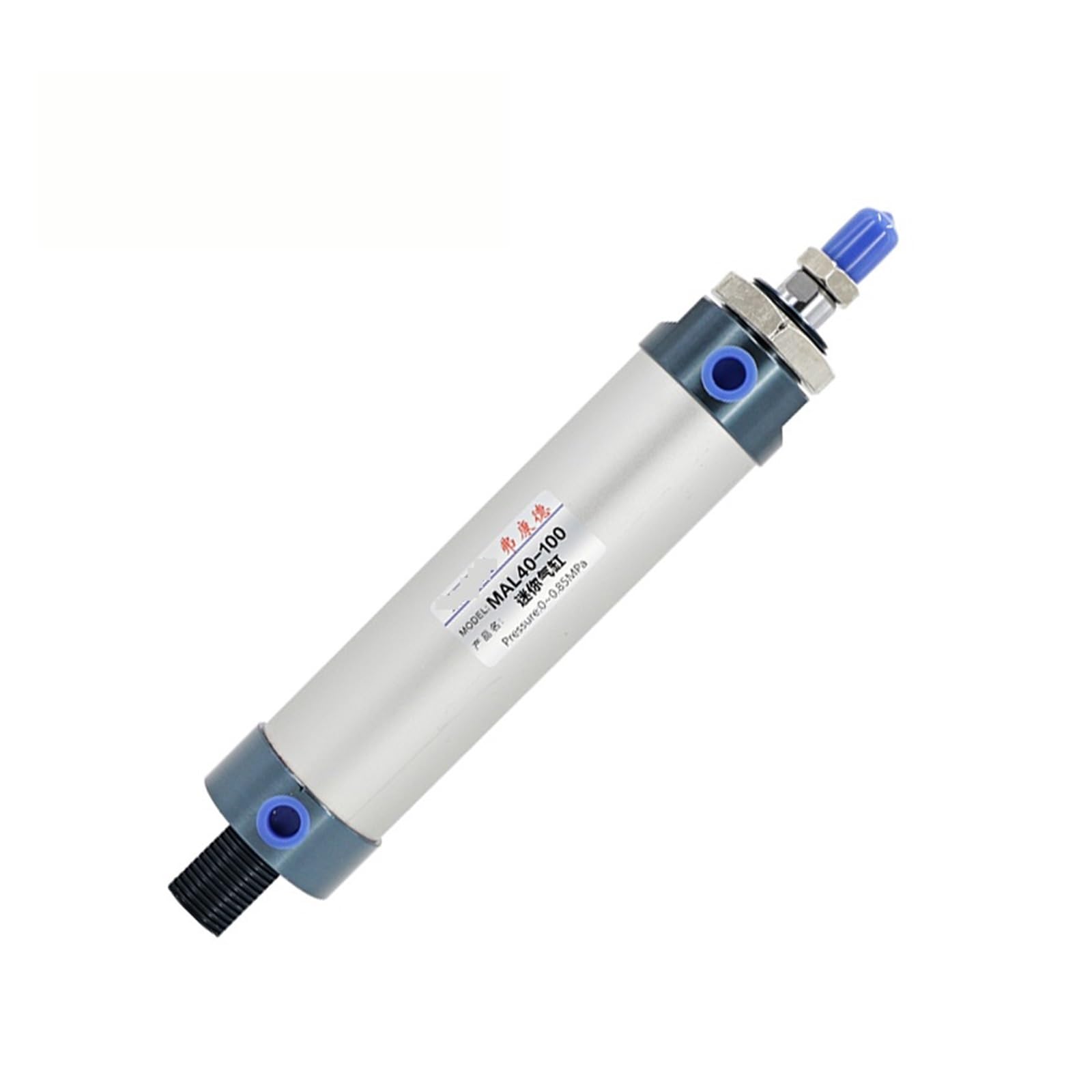 Cylindre pneumatique MAL20X75 en aluminium résistant pour éviter les pannes de vérin