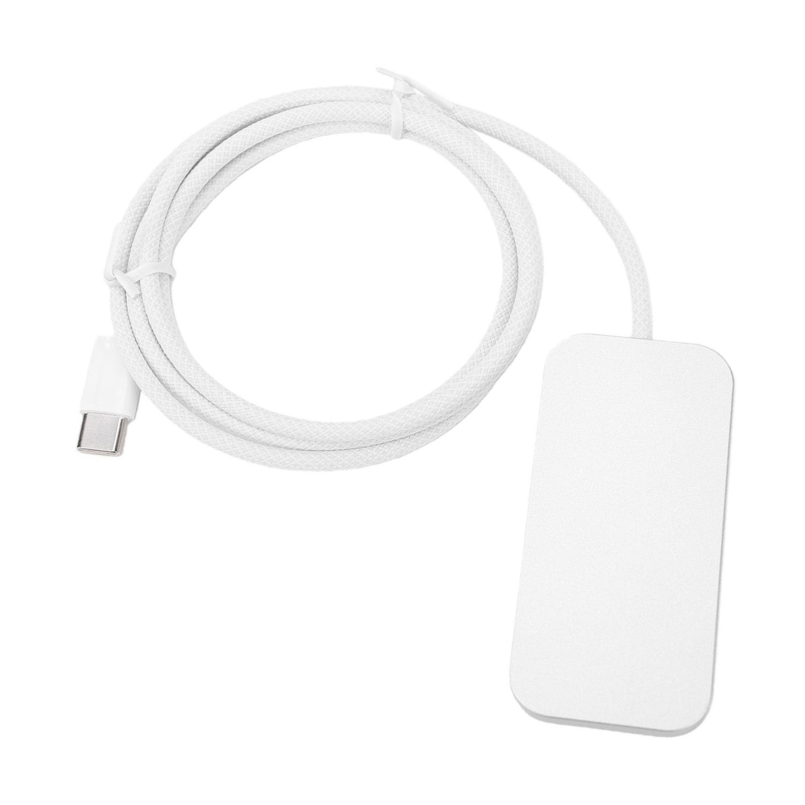 Fabater Caricatore Wireless Magnetico da 35 W Cavo di Ricarica Rapido Leggero per Pro 12,9" Tablet 3a 4a 5a 6a Generazione Argento 1 unità (O)