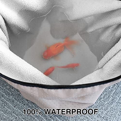 Leader Accessories Towel Bucket Seat Cover Waterproof White Machine Washable For Athletes Running Swimming Boxing Workout Outdoor Sports #TOP4