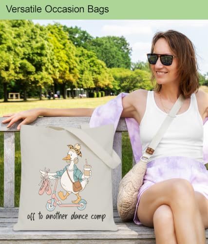 Image of Aesthetic Tote Bag for Women Girls, Stylish Tote Bag for Friends Besties Coworker