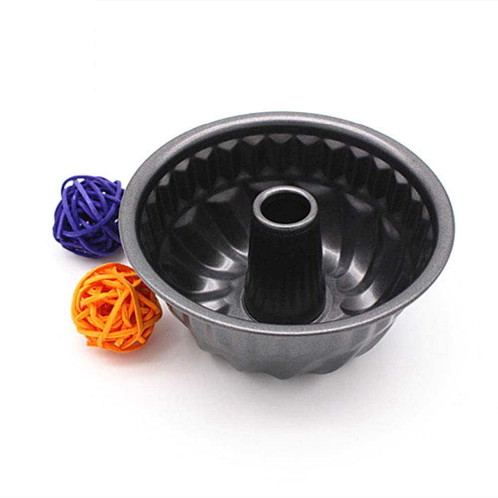 QGGTQG Lot de 2 mini moules à charnière - 11 cm - Avec revêtement anti-adhésif - Mini moules à gâteau ronds avec fond plat pour gâteaux