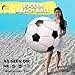 Large Beach Ball for Kids: Best Beachball Soccer Ball Giant Beach Balls for in Pool. Easy Blow Up Big Inflatable Beachball - Fun Party Favor for Boys & Girls Summer Birthday Parties & Outdoor Games