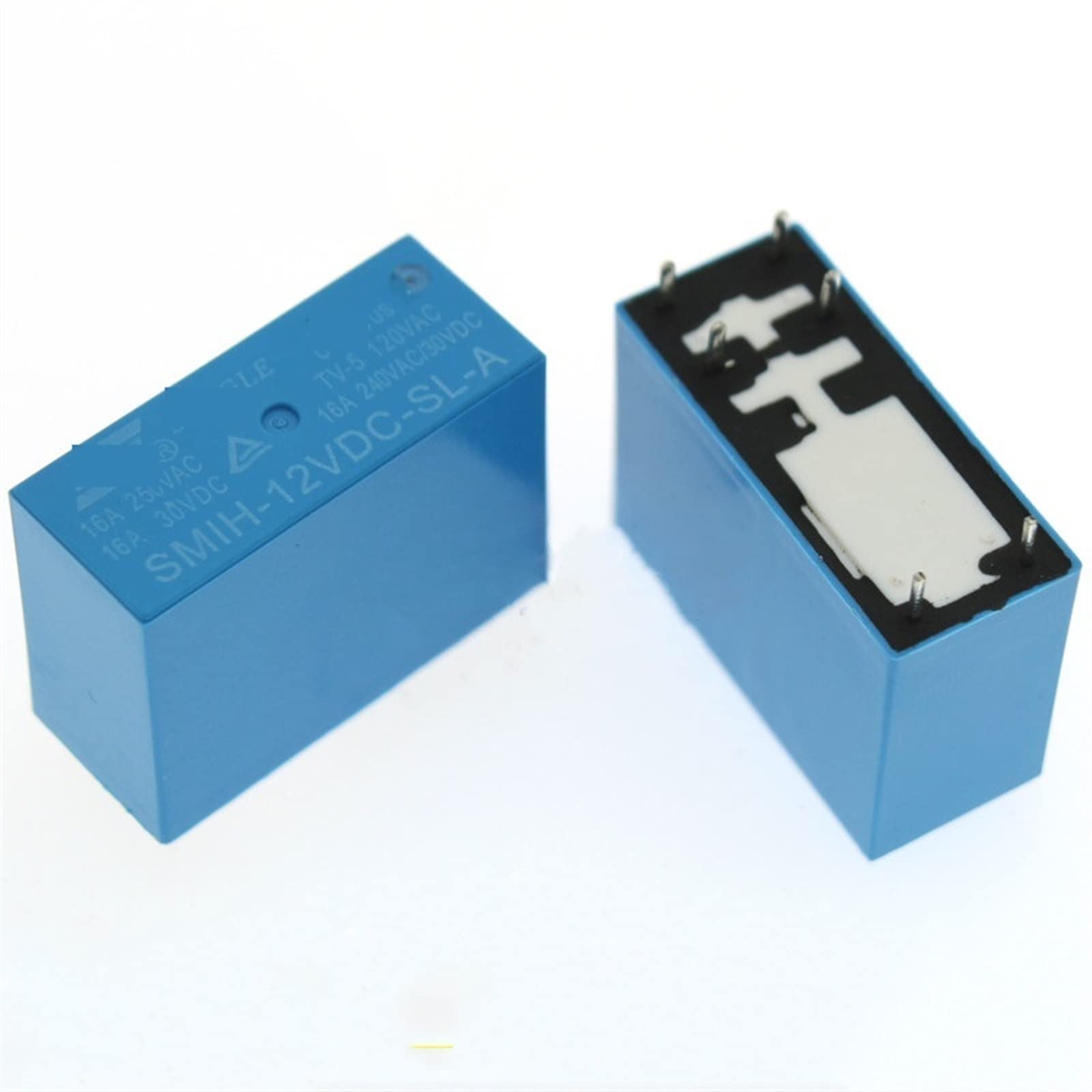 AQHYEBNSR 10PCS Power Relay SMIH-05VDC-SL-A SMIH-12VDC-SL-A SMIH-24VDC-SL-A 5V 12V 24V SMIH 24VDC SL A 16A 6PIN Normally Open(12V)