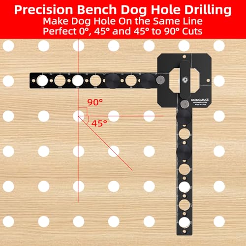 image for GOINGMAKE Portable Drill Guide for Drilling 3/4