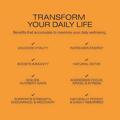 Miniatura 5 de Human Nature Potencial humano Suplemento de órgano de bisonte alimentado con pasto y salvaje con más de 150 nutrientes naturales para energía,