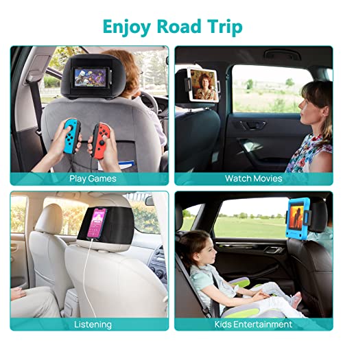 Abemala CAR-H Headrest Tablet Holder, Ipad Holder For Car Back Seat, Car Holder Mount thumb #3