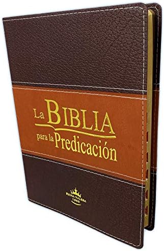 Amazon.com: Biblia Pastoral de Estudio para la Predicacion con bosquejos Reina Valera 1960 ...