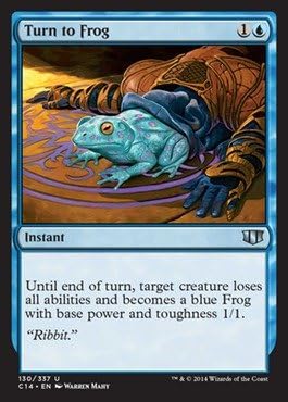 Magic: the Gathering - Turn to Frog - Commander 2014