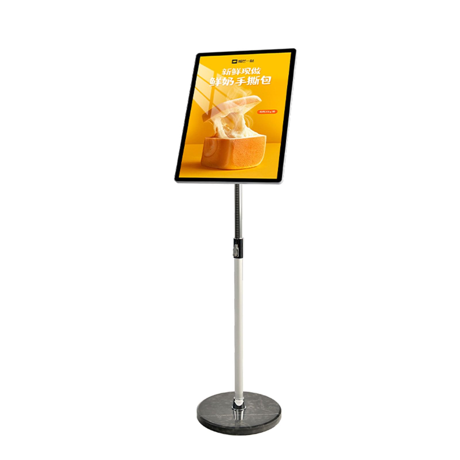 Support d'affiche réglable A3 pour guidage des clients en magasin