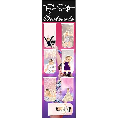 7-Pack Eye-Catching Magnetic Bookmarks