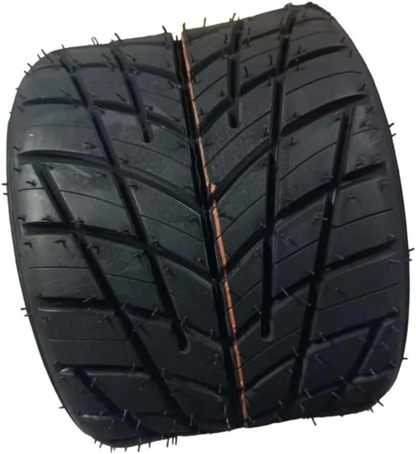 Go Kart Tires10x4.50-5 11x7.10-5 Front and Rear Racing Tires,All-Weather Rain Slick Tires Fit For Competitive Karting,Anti-Skid Grip(11x7.10-5)