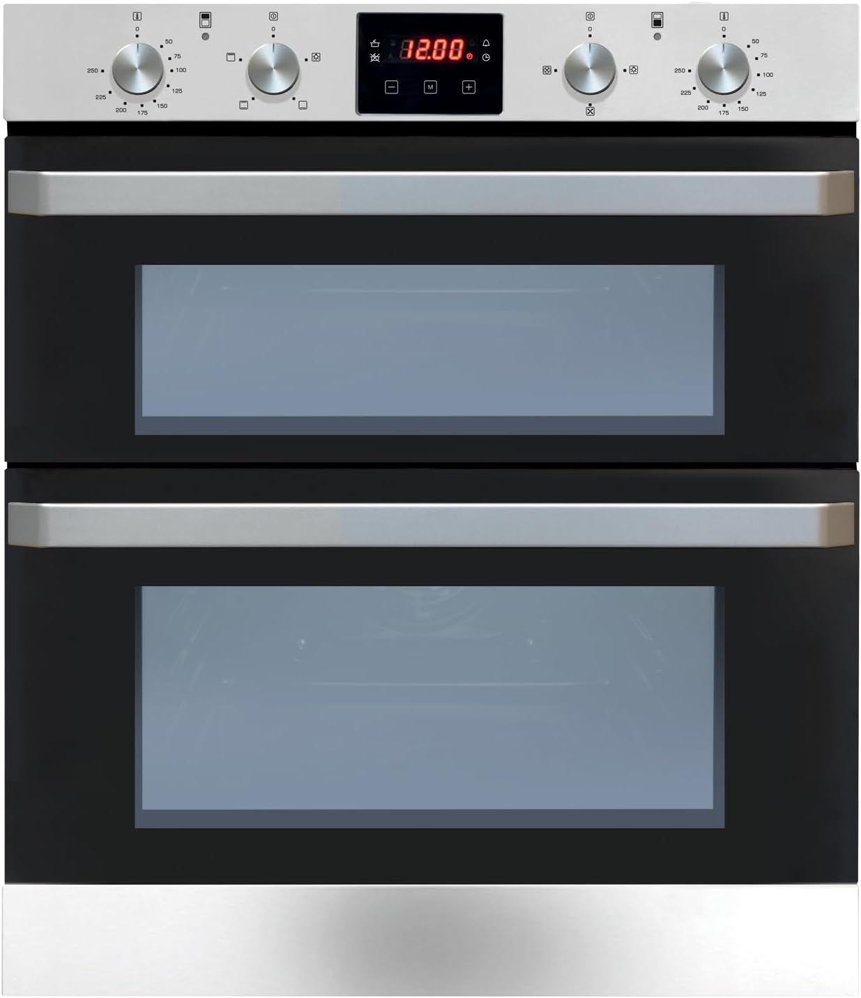 Matrix builtunder double electric oven, stainless steel Amazon.co.uk