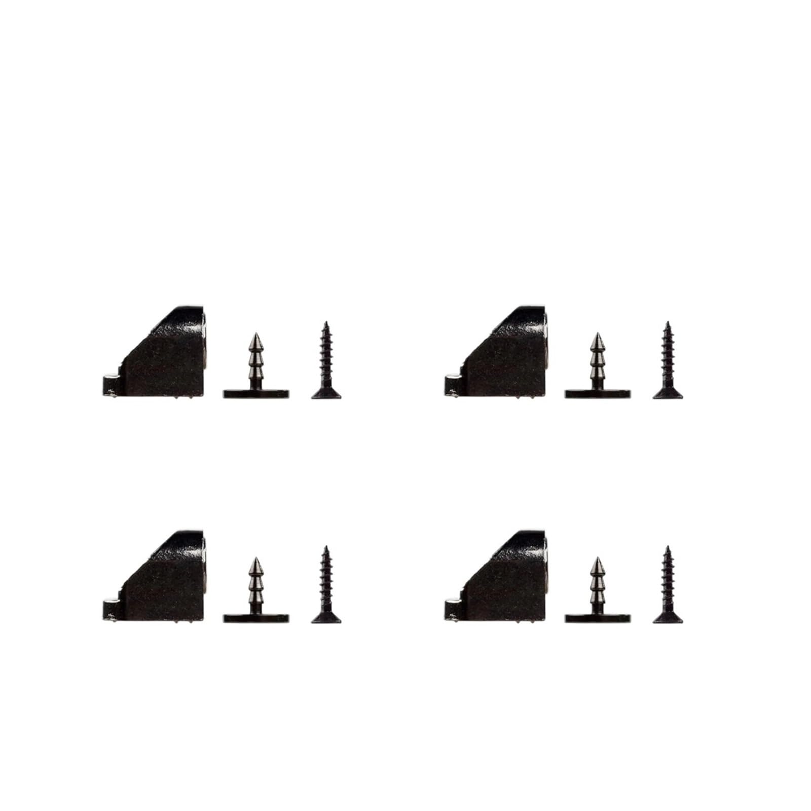 Xctdsvah Color2 Cupboard Latch 4Pcs Door Catch Furniture Fittings For Cupboard Doors Stoppers Cabinet Latch(Color2)