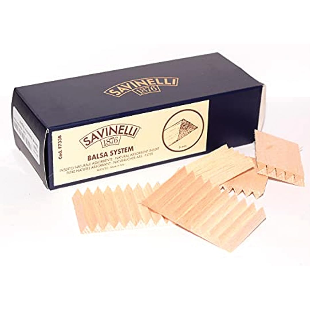 300 Savinelli 6 mm balsa Filters (1 box)