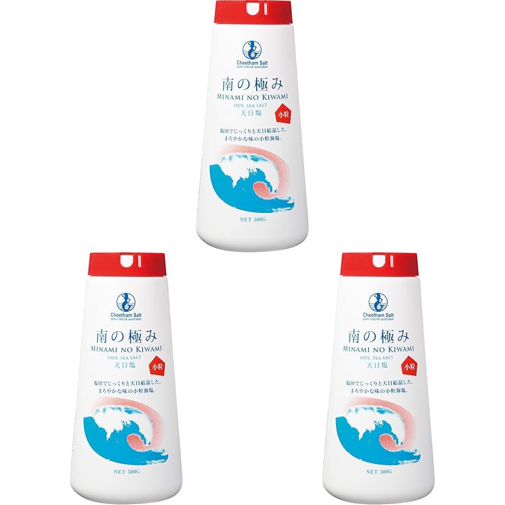 Amazon.co.jp: 南の極み 天日塩 さらさら小粒 500g【天日】【海塩