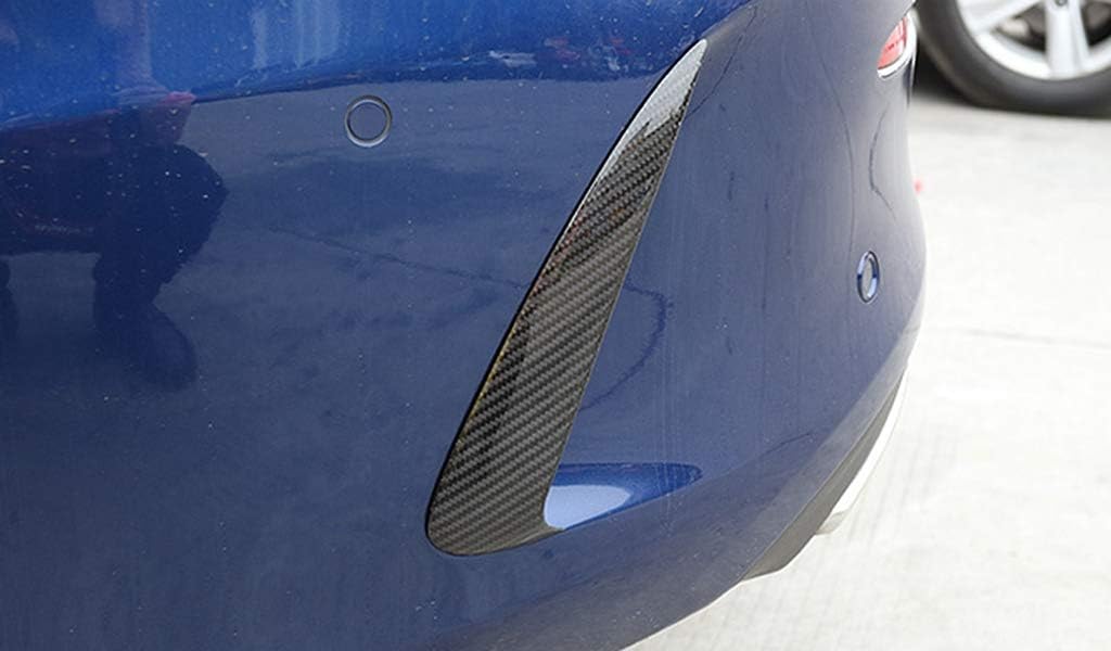 New Carbon Fiber Rear Bumper Scoops Compatible with Mercedes Benz C-Class Coupe C205 2016-2020 (Small)