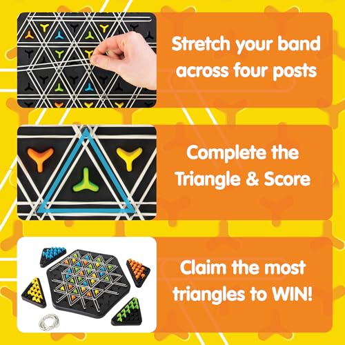 Triggle Triangle Chess Board Game miniatura 3