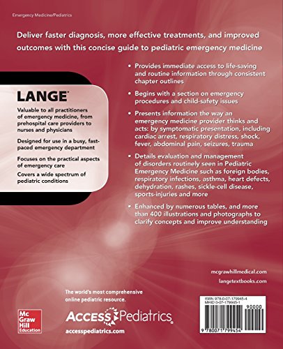 LANGE Current Diagnosis and Treatment Pediatric Emergency Medicine