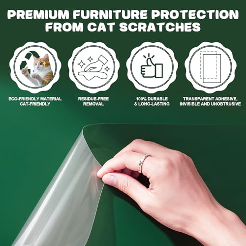 18 PCS Cat Scratch Protector Sheets