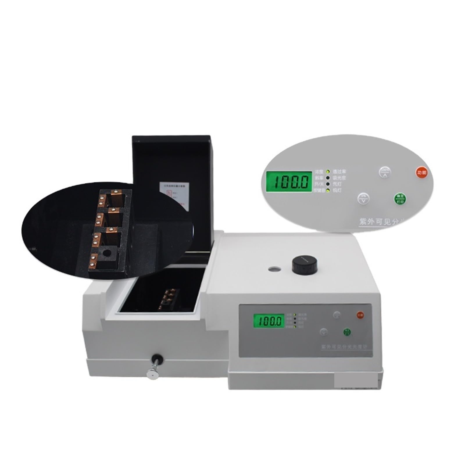 Espectrofotómetro De Mano TST-722 Espectrómetro Visible Haz Único Para Laboratorio,Alta precisión
