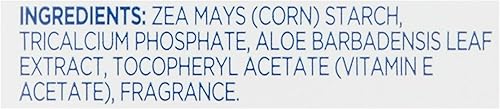 Miniatura 7 de Polvo puro de almidón de maíz para bebés con aloe y vitamina E (22 oz - 2 unidades)
