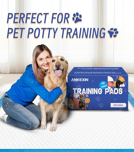 Image of 100 Counts XL Puppy Pee Pads 30x36 Inch | Super Absorbent Leak-Proof Dog Training Pads with Odor Control | Quick-Dry Potty Pads for Dogs & Cats